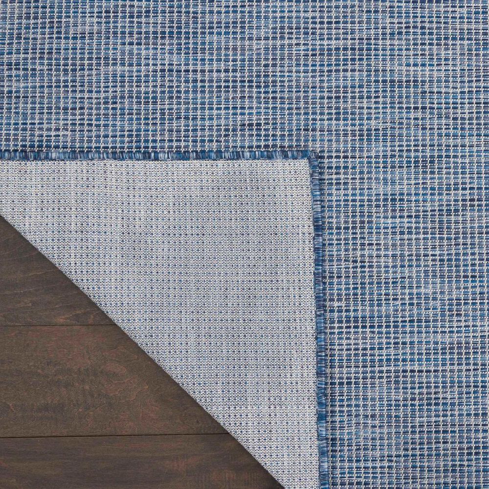 Nourison Positano 8&#39; x 10&#39; Navy Blue Indoor/Outdoor Area Rug, , large