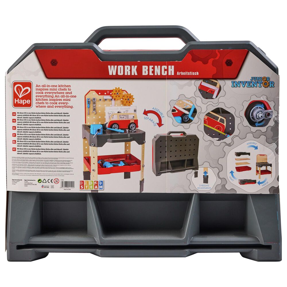 Hape Toys Vehicle Service and Repair Workbench in Multicolor, , large