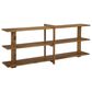 Ashley Fayemour Console Sofa Table in Warm Honey Brown, , large
