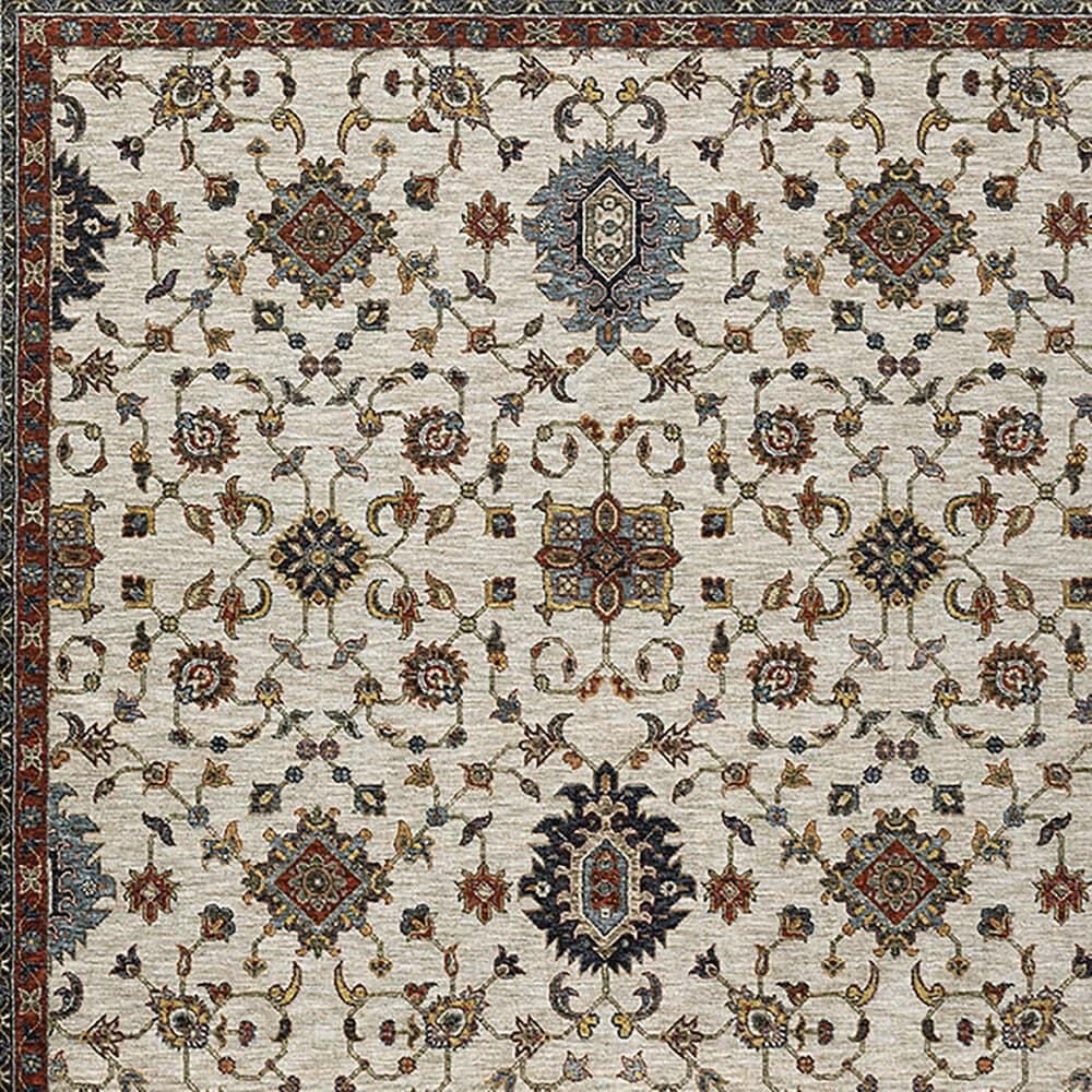 Oriental Weavers Aberdeen Garden 7&#39;10&quot; x 10&#39;10&quot; Ivory Area Rug, , large