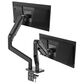 MSI Full-Motion Dual Monitor Desk Mount for 17 to 45" Displays in Matte Black, , large