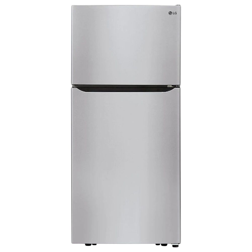 LG 20 Cu. Ft. Top Freezer Refrigerator Reversible Door in Stainless Steel, , large