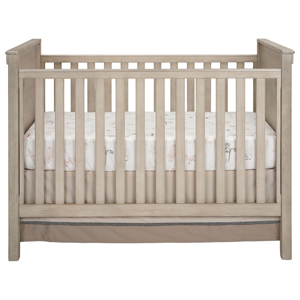 Lambs and Ivy Treetop Fox 3-Piece Crib Bedding Set in Rust, Black and White, , large