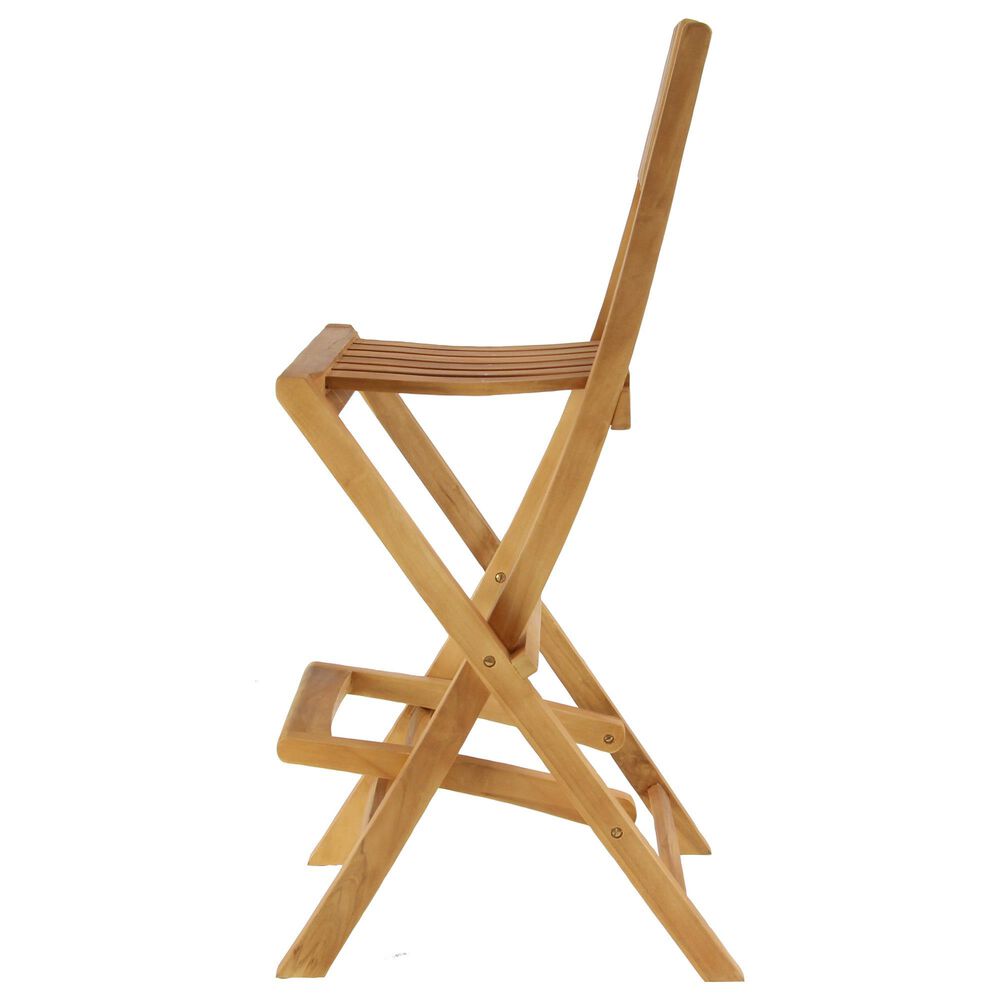 Maple and Jade 45&quot; Bar Stool in Light Brown &#40;Set of 2&#41;, , large