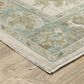 Oriental Weavers Maeve MAE10 Beige and Blue 3"3" x 5" Area Rug, , large