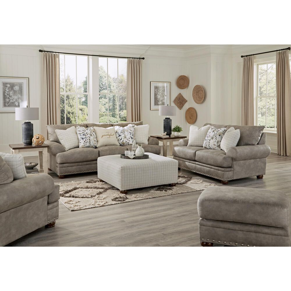Hartsfield Briarcliff Cocktail Ottoman in Sandstone, , large