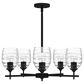 Quoizel Lucy 5-Light Chandelier in Matte Black, , large