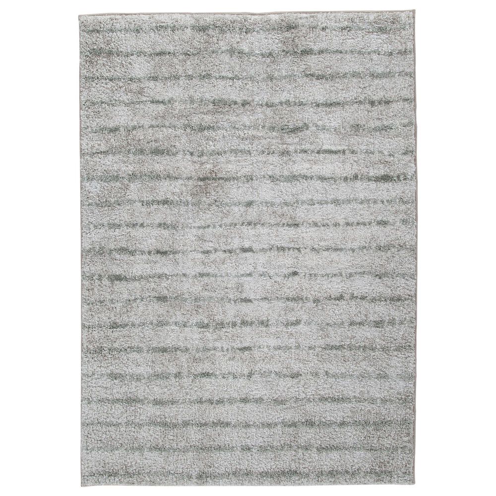 Ashley Laddway 5" x 7" Cream and Green Area Rug, , large