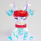 The Gerson Company USB Electric Lighted Holographic Holiday Deer in White, , large