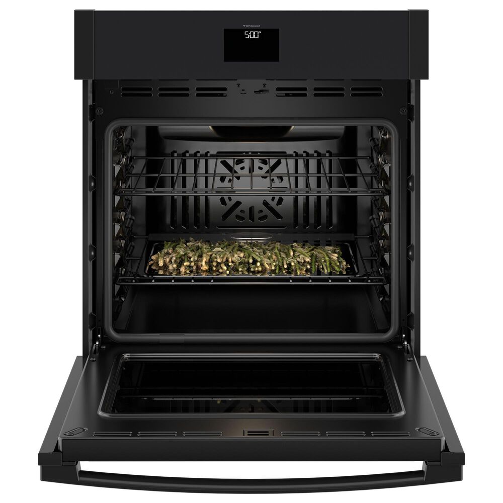 GE Appliances 27&quot; Single Electric Wall Oven with No Preheat Air Fry in Black, , large