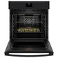 GE Appliances 27" Single Electric Wall Oven with No Preheat Air Fry in Black, , large