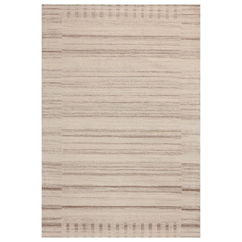 Magnolia Home Rae Natural and Oatmeal 2"3" x 3"9" Area Rug, , large