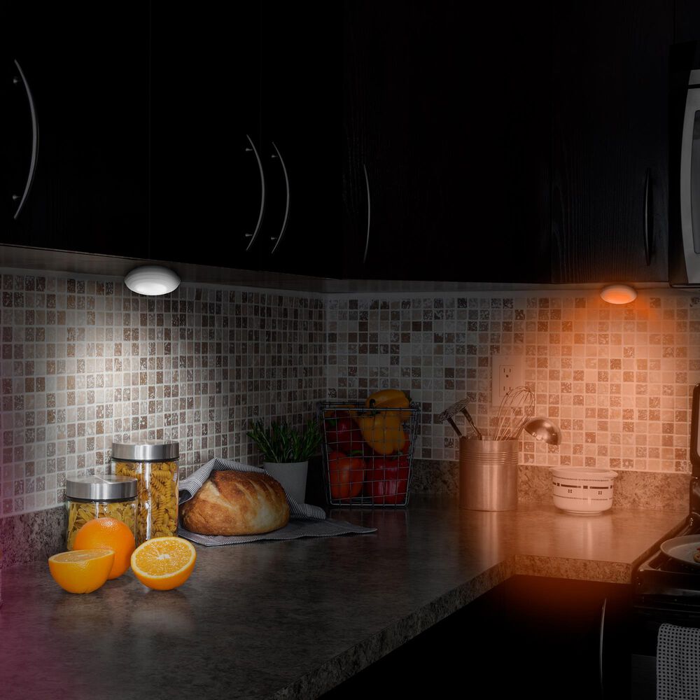 Monster Smart Illuminessence Multicolor LED Tap Light with IR Remote - 3 Pack, , large
