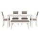 Ashley Erinberg 6-Piece Rectangular Dining Set in Antique White, , large