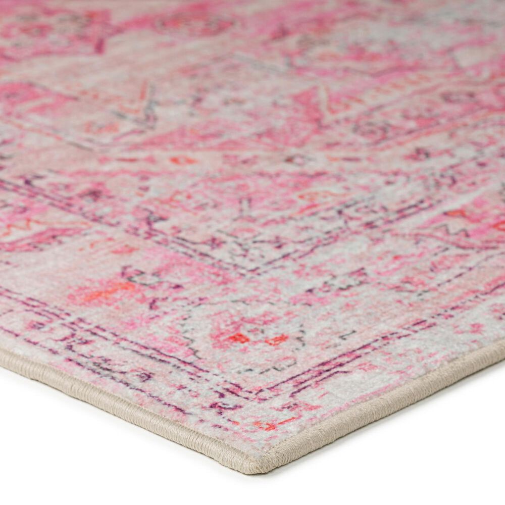 Dalyn Rug Company Jericho 2&#39;6&quot; x 8&#39; Rose Indoor/Outdoor Runner, , large