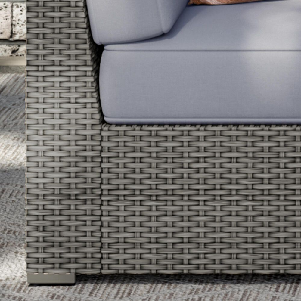 Homestyles Boca Raton 3-Piece Patio Set in Brown and Gray, , large