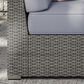 Homestyles Boca Raton 3-Piece Patio Set in Brown and Gray, , large