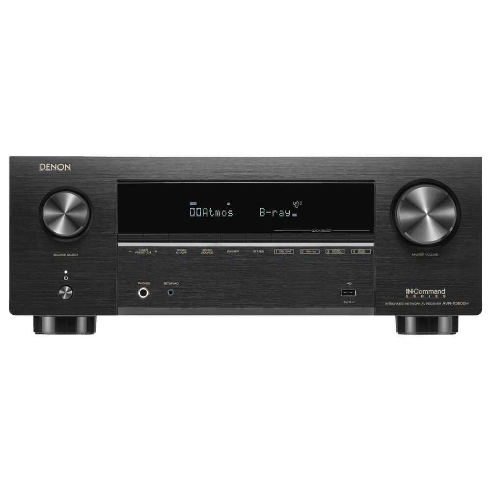 Denon 105W 9.4-Channel AV Receiver in Black, , large
