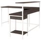Ashley Dorrinson Storage L-Desk in Two-tone, , large