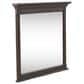 Belle Furnishings Paradise Valley Landscape Mirror in Saddle Brown, , large