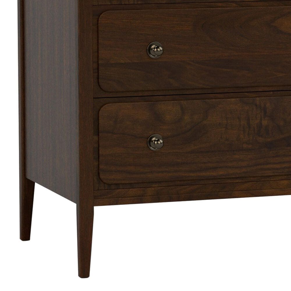 Stickley Furniture Hudson Valley Chest with Pullout Desk in Dark Roast, , large