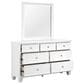 Ashley Fortman Bedroom Mirror in White, , large