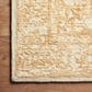 Magnolia Home Annie ANN-03 5" x 7"6" White and Gold Area Rug, , large