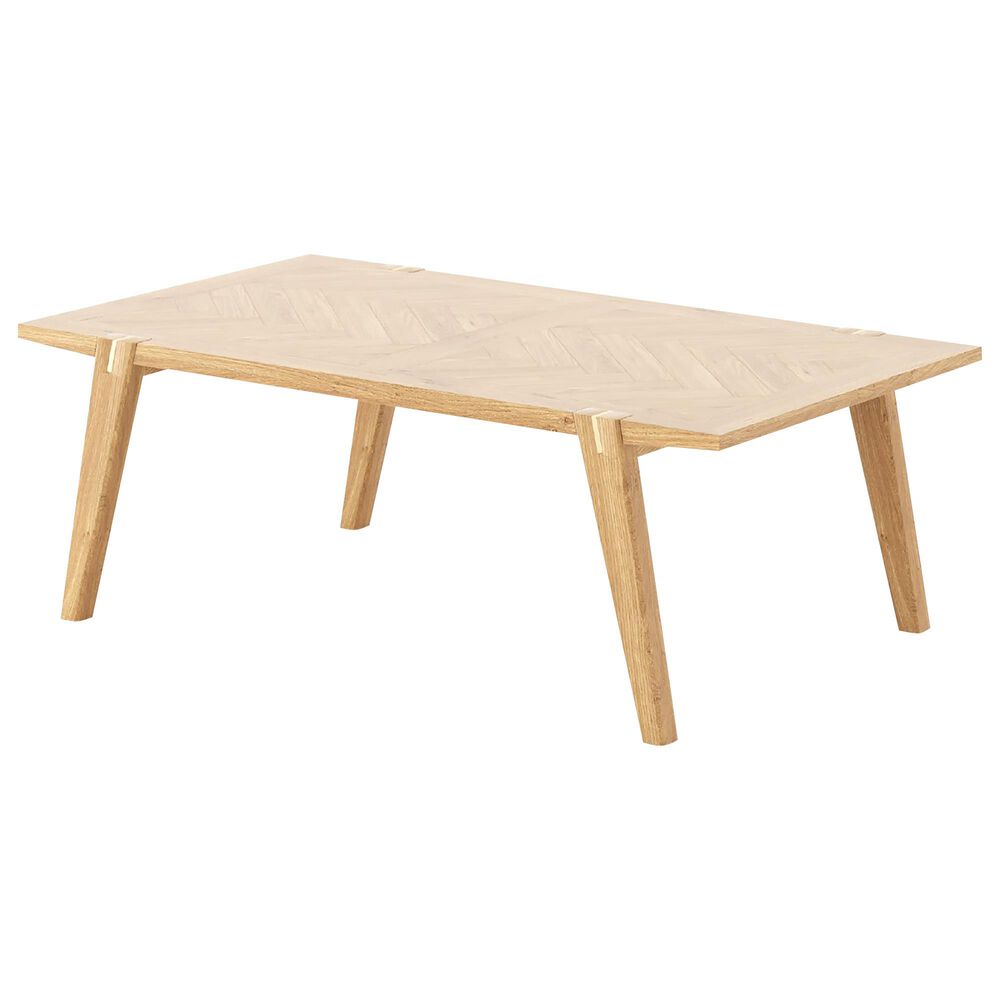 LH Imports Colton Coffee Table in Nordic Natural, , large