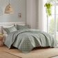 Hampton Park Linwood 3-Piece King/California King Quilt Set in Sage Green, , large