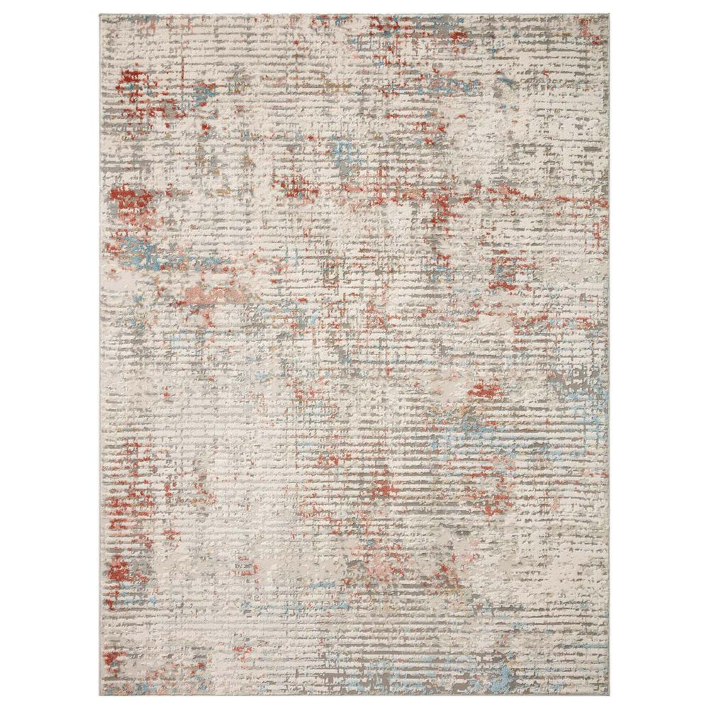 Loloi II Estelle 2" x 3" Ivory and Multicolor Area Rug, , large