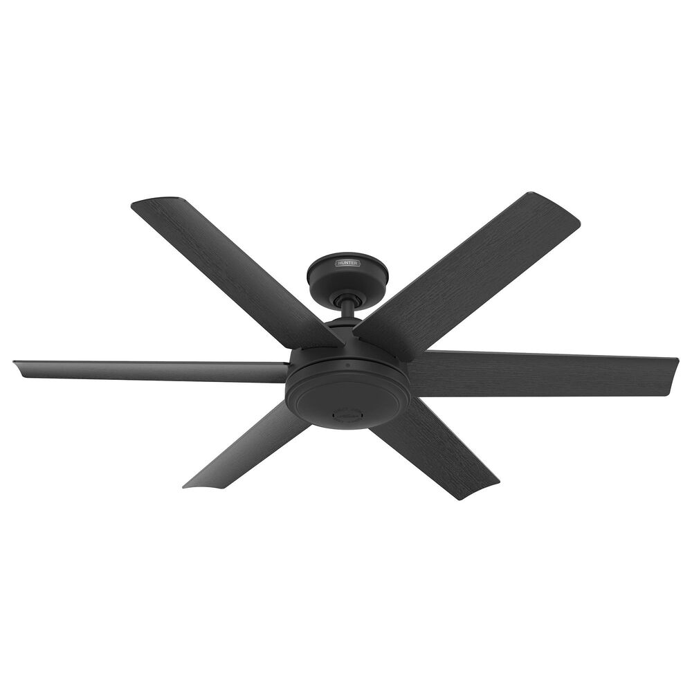 Hunter Jetty 52" Outdoor Ceiling Fan in Matte Black, , large
