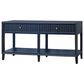 Rustic Root Classic Riley Sofa Table in Golden Blue, , large