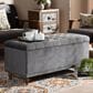 Baxton Studio Kaylee Storage Ottoman Bench in Grey, , large