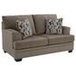 Ashley Stonemeade Stationary Loveseat in Nutmeg, , large