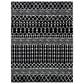 Safavieh Tulum Traditional 9" x 12" Black Area Rug, , large