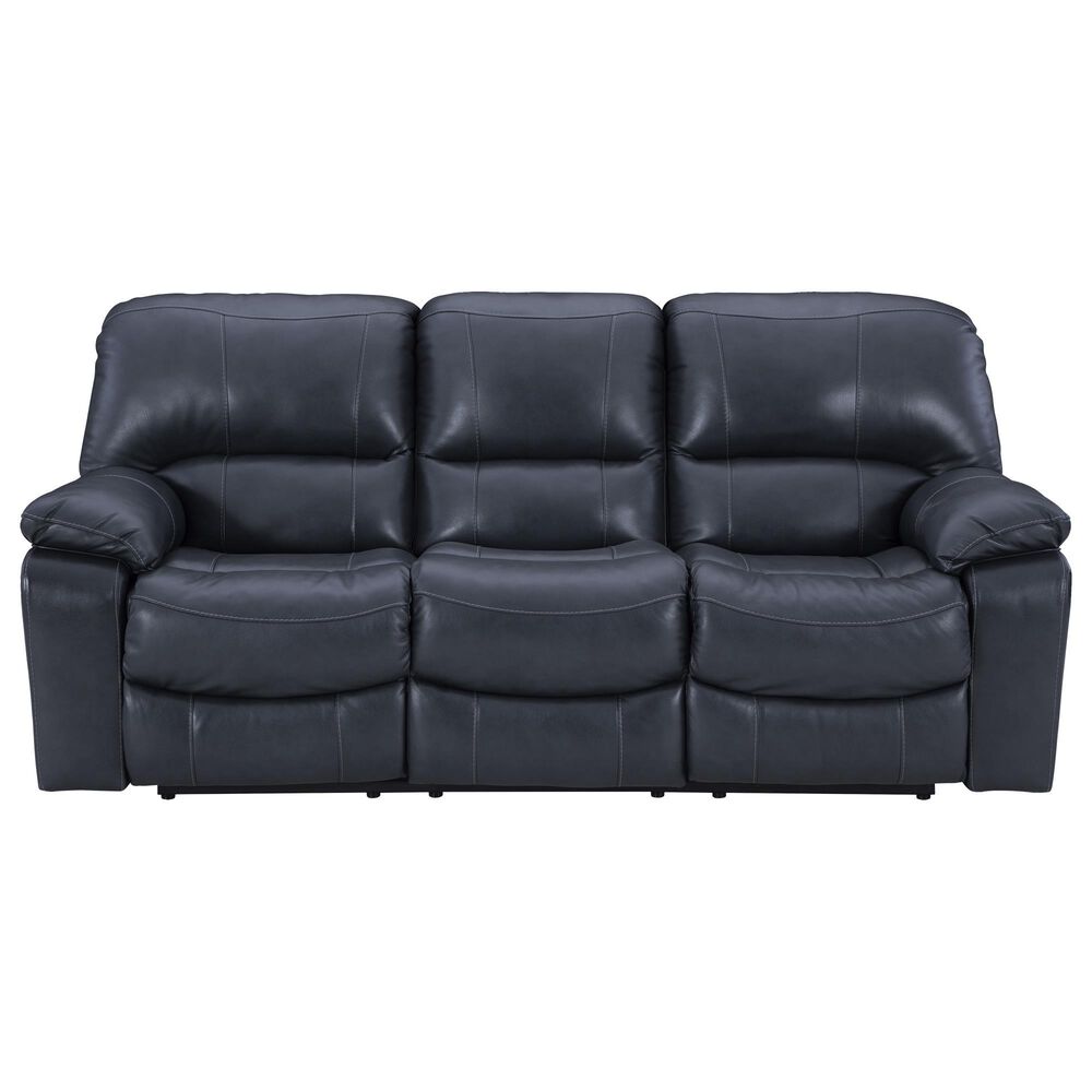 Ashley Leesworth 3-Piece Power Reclining Living Room Set in Ocean, , large