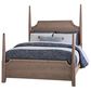 Viceray Collections Tide and Timber 4 Piece Twin Poster Bedroom Set in Grey Oak, , large