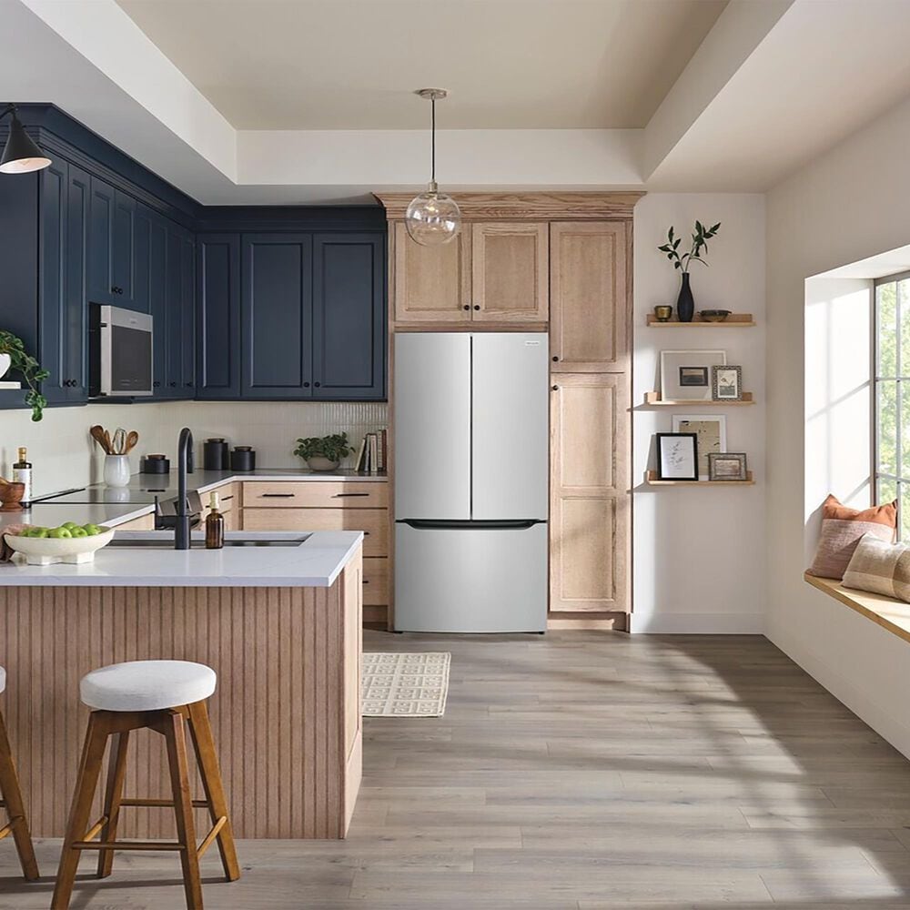 Frigidaire 20 Cu. Ft. Counter-Depth French Door Refrigerator in Fingerprint-Resistant Stainless Steel, , large