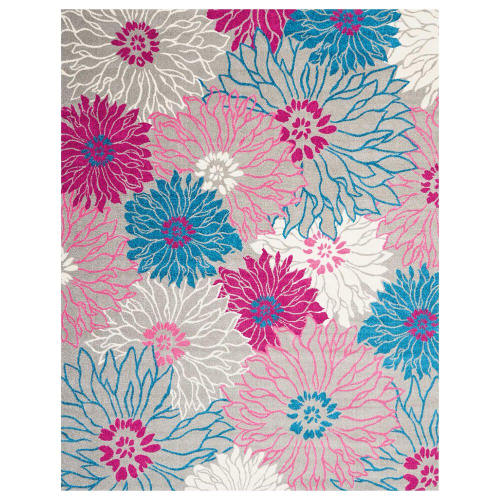 Nourison Passion Grey 8&#39; x 10&#39; Area Rug, , large