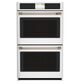 Cafe 30" Smart Double Electric Wall Oven with Convection in Matte White, , large