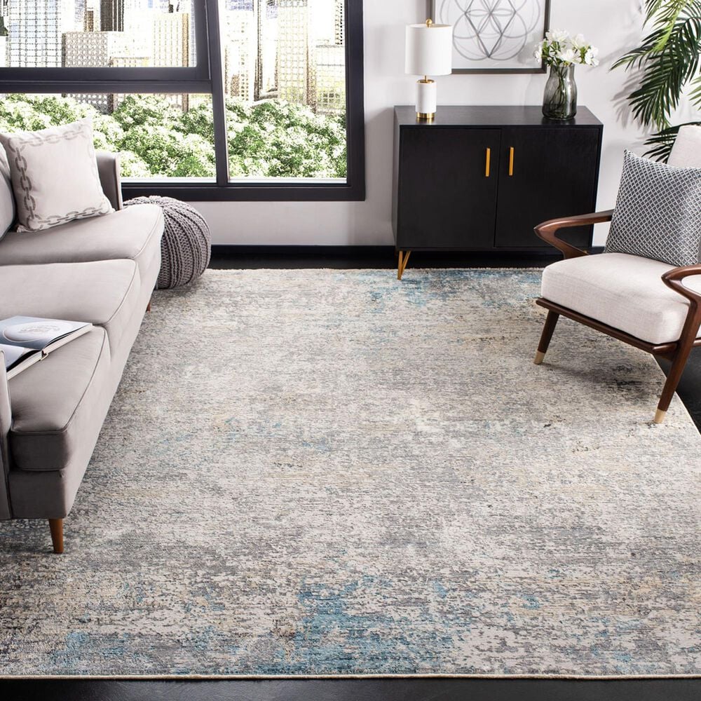 Safavieh Dream DRM415G 8&#39; x 10&#39; Grey and Multicolor Area Rug, , large