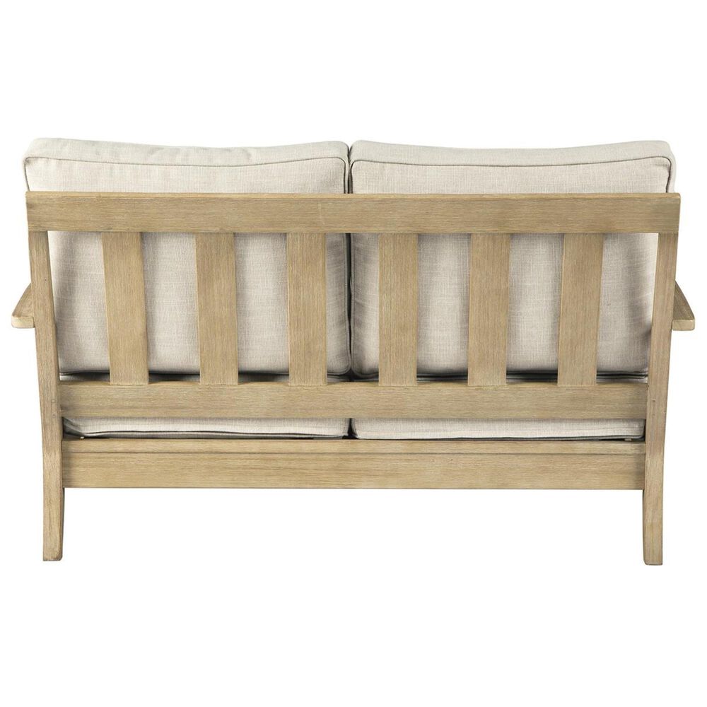 Ashley Clare View 5-Piece Patio Conversation Set in Beige, , large