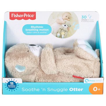Fisher-Price Soothe "N Snuggle Otter With Rhythmic Breathing Motions, , large