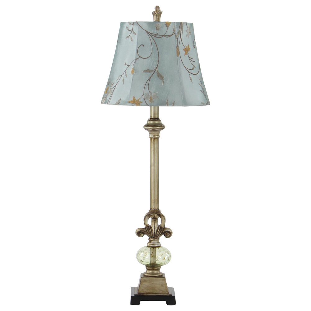 Maple and Jade Buffet Lamp in Shiny Gold, , large
