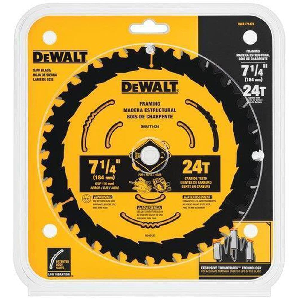 DeWALT 7 1/4&quot; 24T Circular Saw Blade, , large