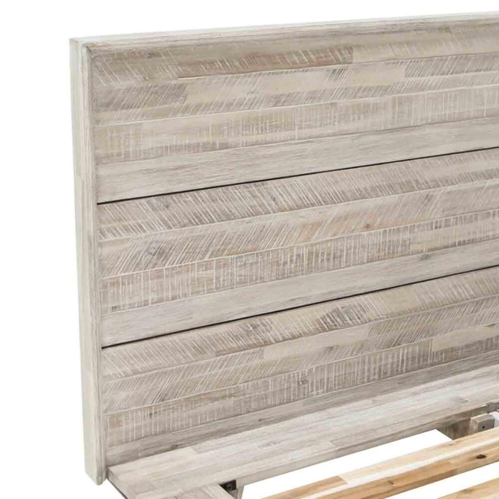 37B Gia Queen Bed in Distressed Gray, , large