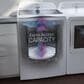 GE Profile 5 Cu. Ft. Top Load Impeller Washer and 7.4 Cu. Ft. Gas Dryer Laundry Pair in White, , large