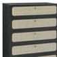 Modway Chaucer 5-Drawer Chest in Black, , large