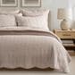 Levtex Martha 3-Piece King/Cal King Quilt Set in Taupe and White, , large