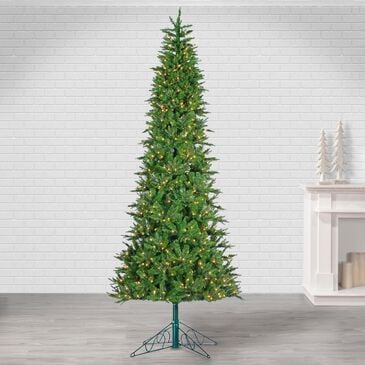 The Gerson Company 10" Natural Cut Salem Spruce with Power Pole in Green, , large
